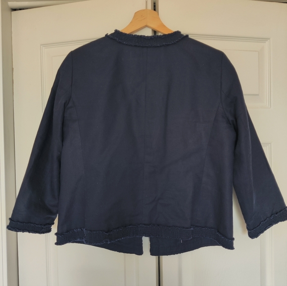 Navy Talbots Jacket - Picture 4 of 6